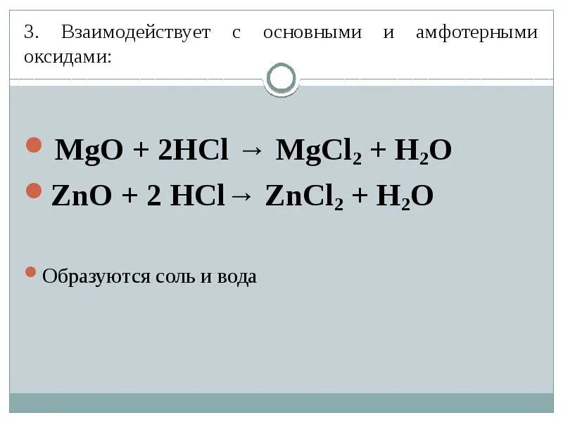 Название соединения zno