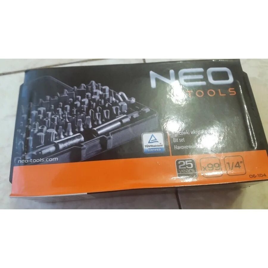 Набор насадок (бит) Neo Tools 06-104. Набор насадок с держателем (99 шт.) Neo Tools 06-104. Neo Tools набор бит. Набор инструментов Neo Tools 104.