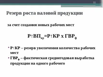 Выработанная продукция