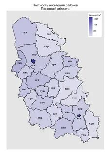 Карта зон псков