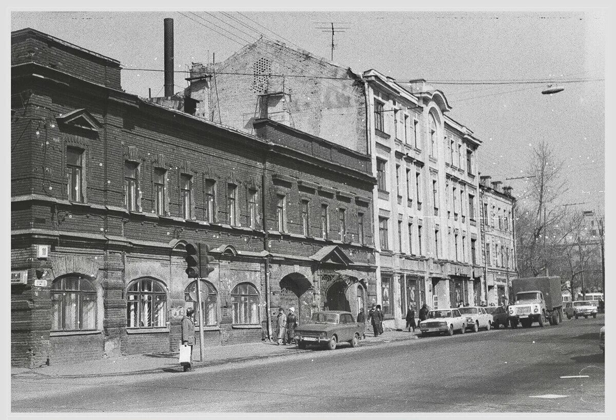 Новослободская д. 60. Каляевская улица д. Лесная улица москва. Ул варварка ссср.