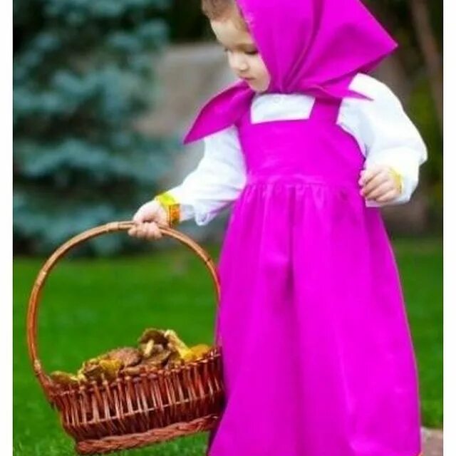 костюм маши из мультика. костюм маши из мультфильма маша и медведь. костюм маша и медведь своими руками. костюм маши из мультика. маша в новогоднем костюме.