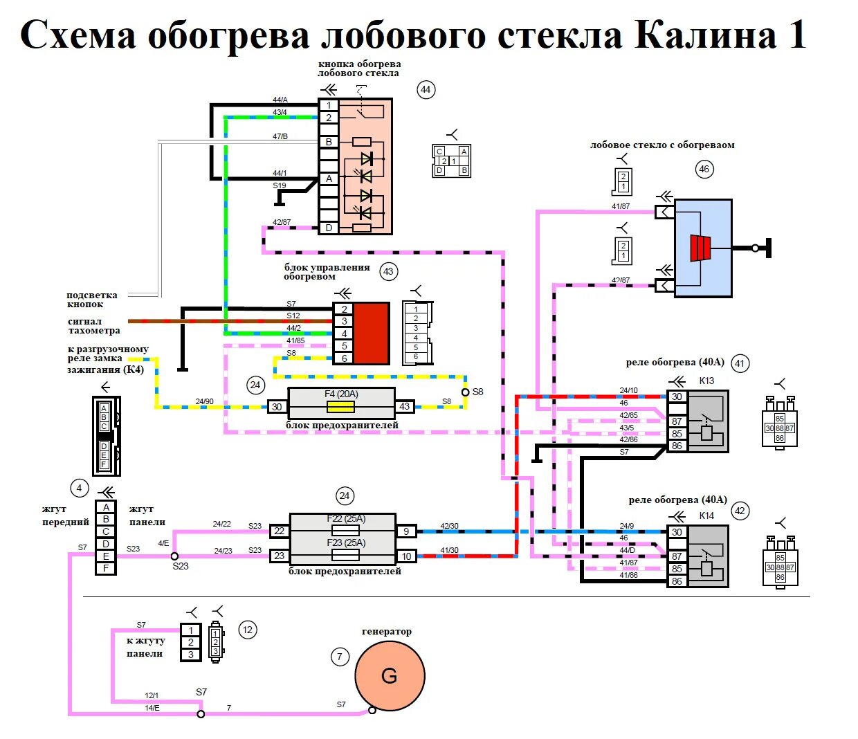Электросхемы автомобилей ВАЗ подробно Часть 2 - DRIVE2