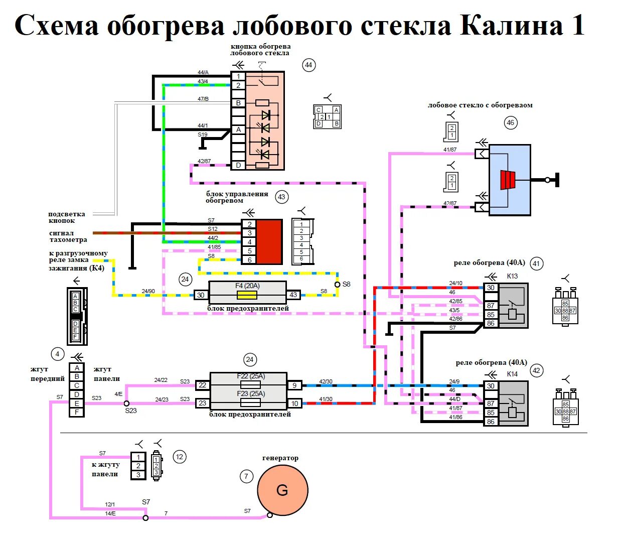 Схема подогрева заднего стекла Калина 1. Схема обогрева лобового стекла Калина 2. Схема подключения подогрева заднего стекла Калина 1. Схема подключения лобового стекла с подогревом Калина 1. Обогрев лобового калина