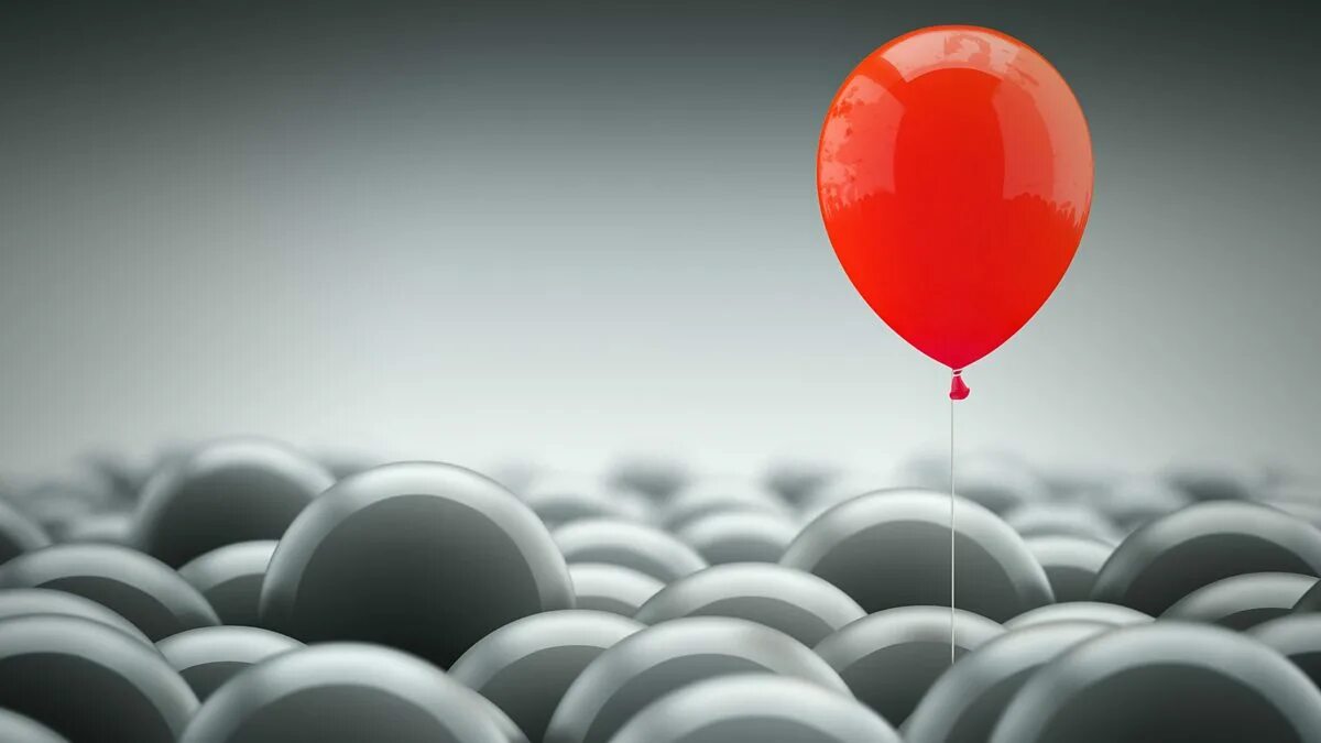 Be different in