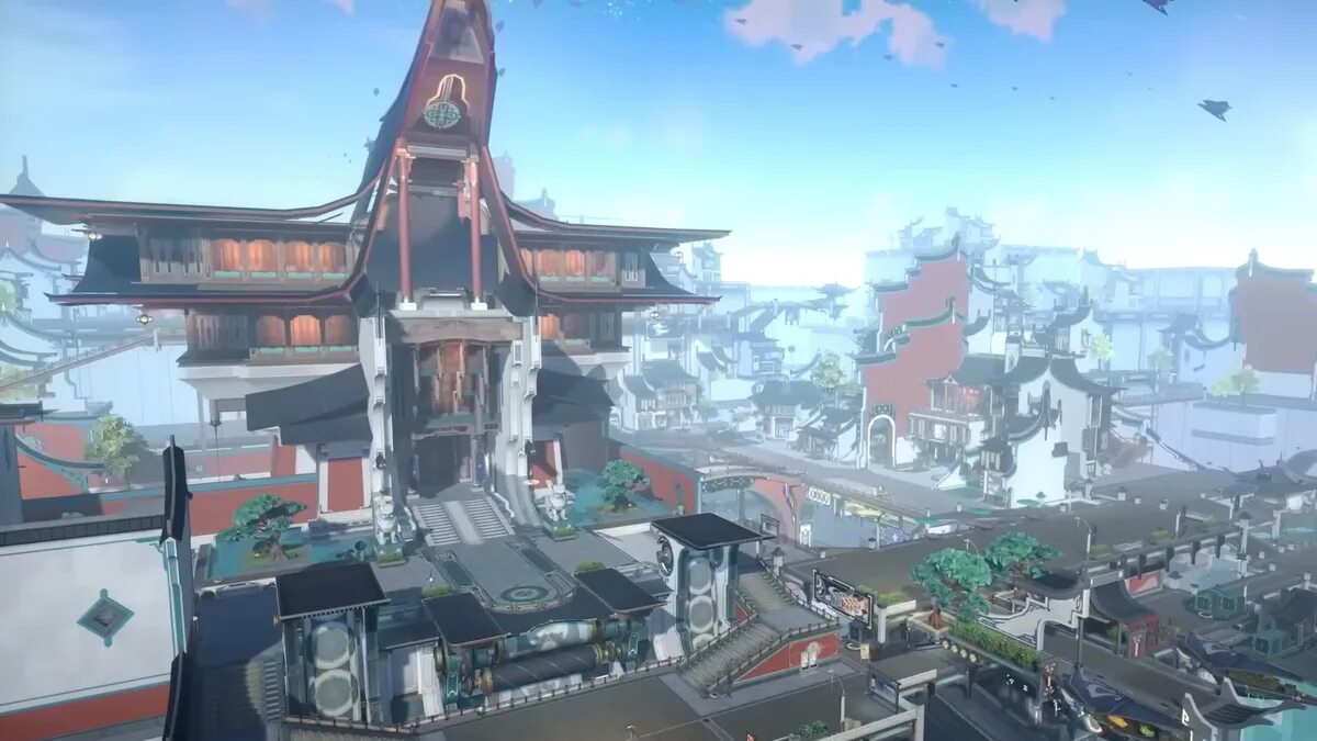 Стар рейл цинцюэ гайд. Лофу сяньчжоу. Lofu xianzhou. Honkai star rail. Ландшафт лофу сяньчжоу.