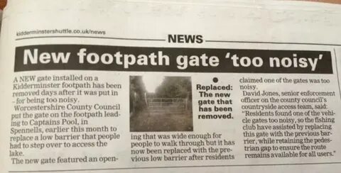The newspaper has