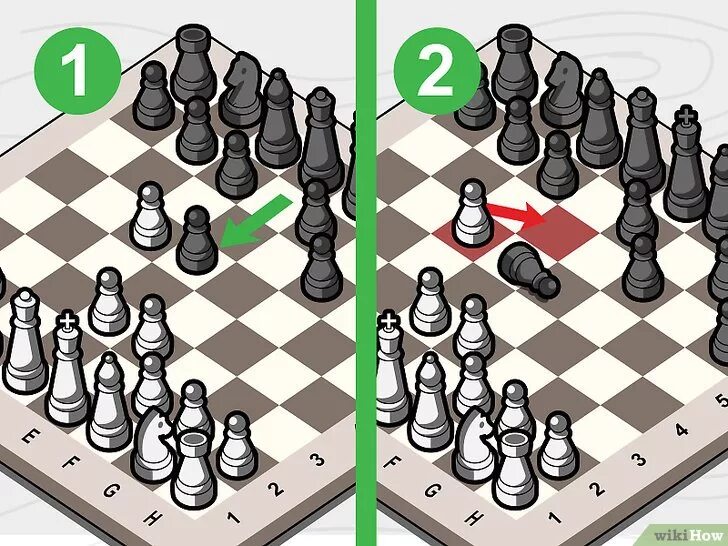 Противостояние дамок на большаке 8 букв. Взятие на проходе в шахматах. Пешка на проходе в шахматах. Взятие пешкой в шахматах. Битое поле в шахматах.