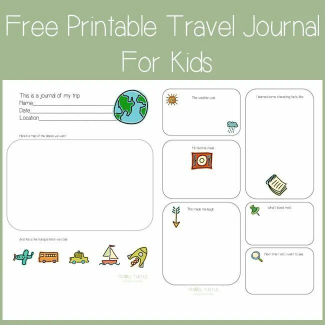 Travel Journal for Kids. Travel Diary for Kids. Путешествие Worksheets. Printable Travel Journal.