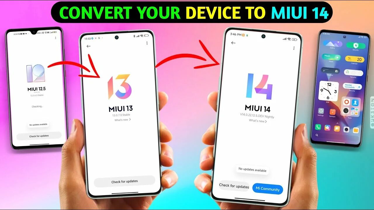 Miui 14 память