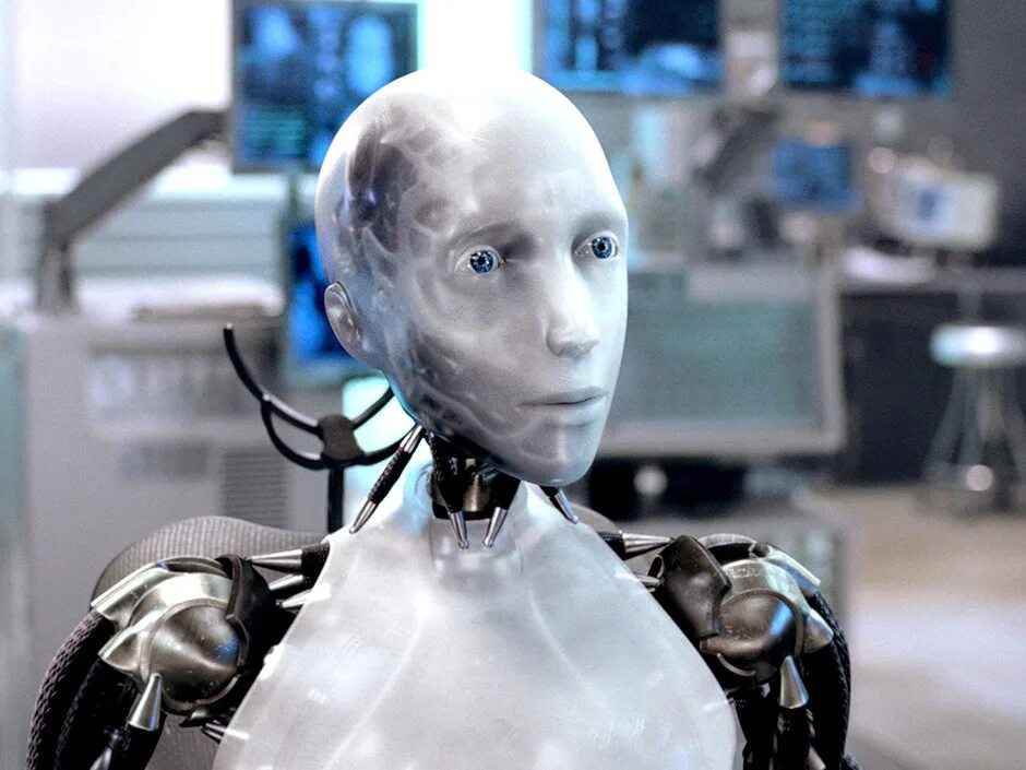 Люди станут роботами. Я робот доктор Лэннинг. Я робот i Robot 2004.