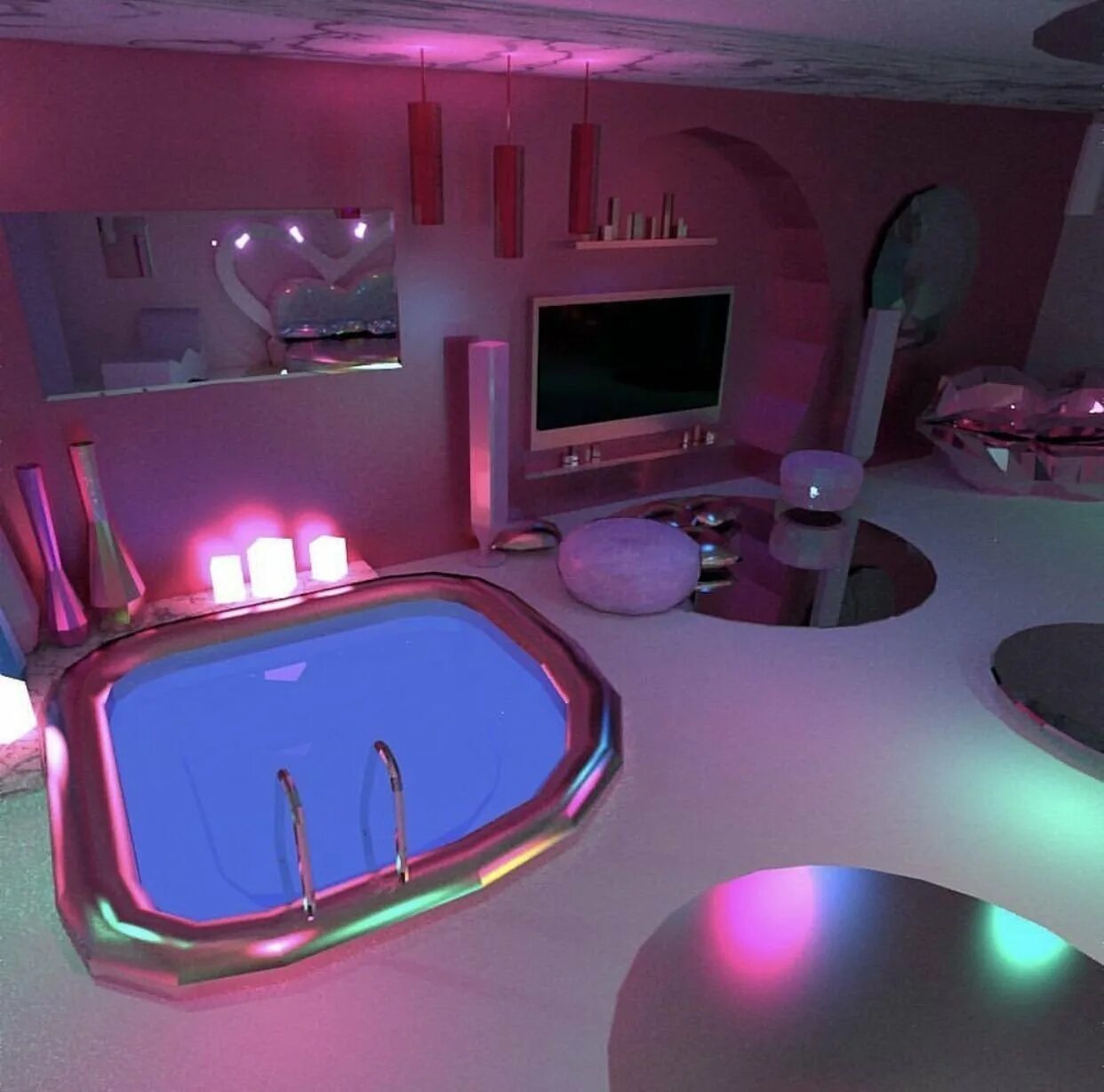 Крутая геймерская комната. Очень крутая комната. Подсветка в спальне. Самые красивые комнаты для девочек. Шикарная спальня.