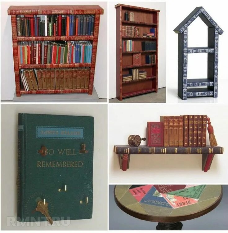 Что можно сделать из старых книг Variety of way to fold to create cool book art! Pliage livre, Livres d'artisanat