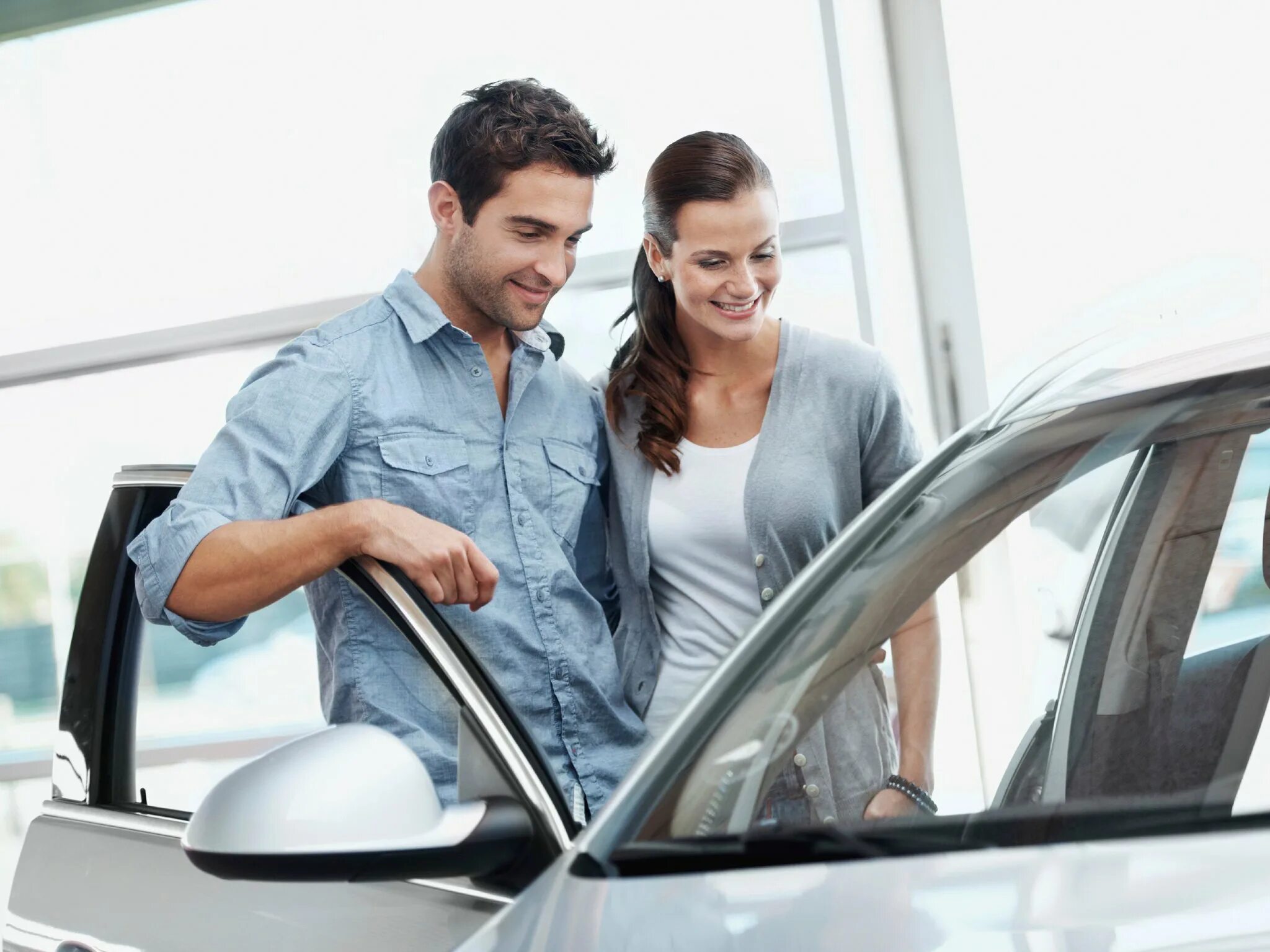 He buy a car