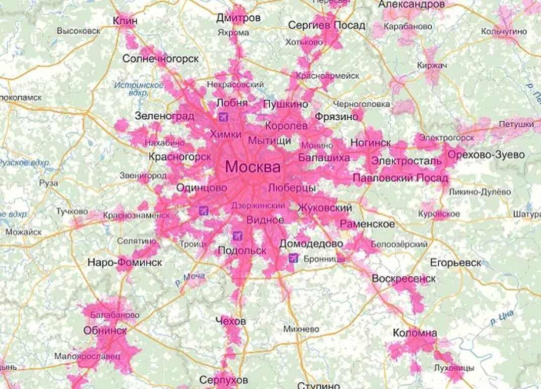 Карта интернета московская область. Зона покрытия 5g в Московской области. Зона покрытия сотовой связи на карте Подмосковья. Зона покрытия МТС 4g в Московской области. Карта зоны покрытия теле2 в Московской области.