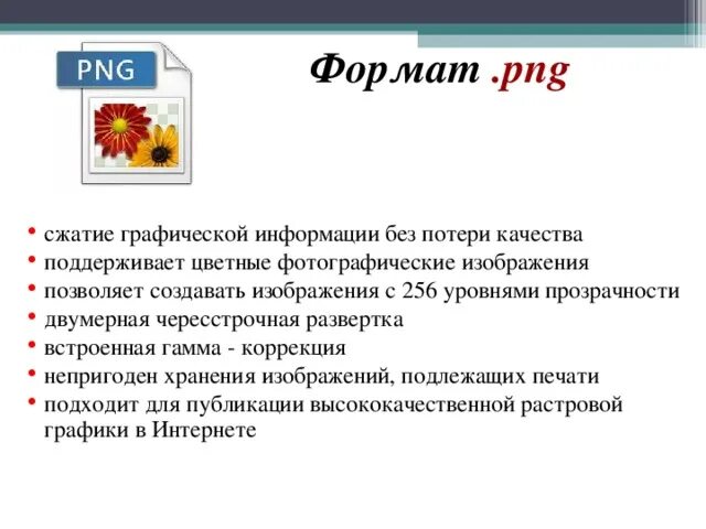 Формат сжатия png