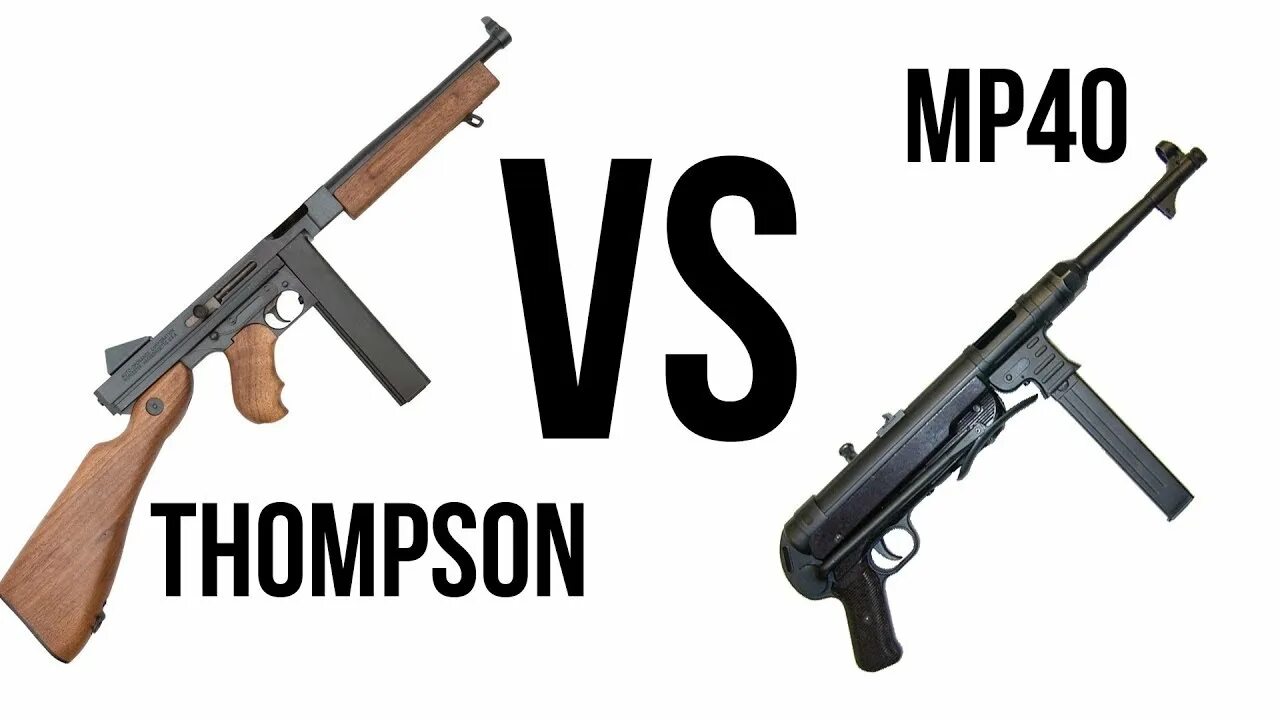 Thompson vs. Мп 40 против томпсон. ппш автомат против томпсона. thompson vs mp40.