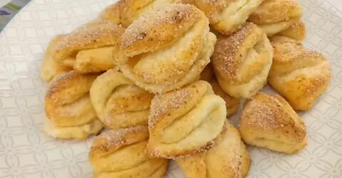 Печенье с творогом треугольники пошаговый
