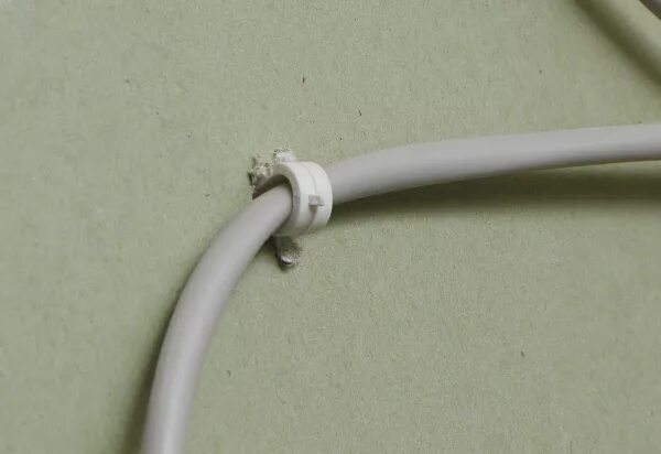 Как крепится кабель