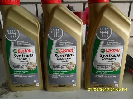Castrol transaxle 75w 90