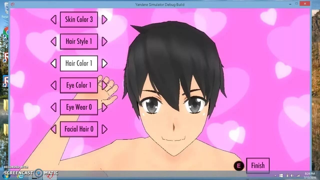 Yandere simulator debug
