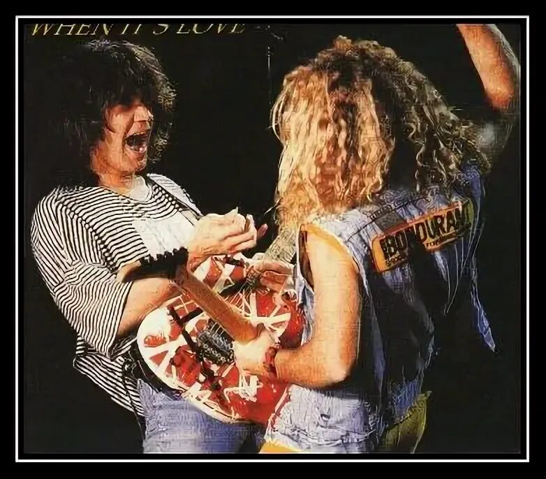 Van halen can t stop. Ван хален сэмми хагар. van halen when it&#039;s love. its love. when its love van halen cover.