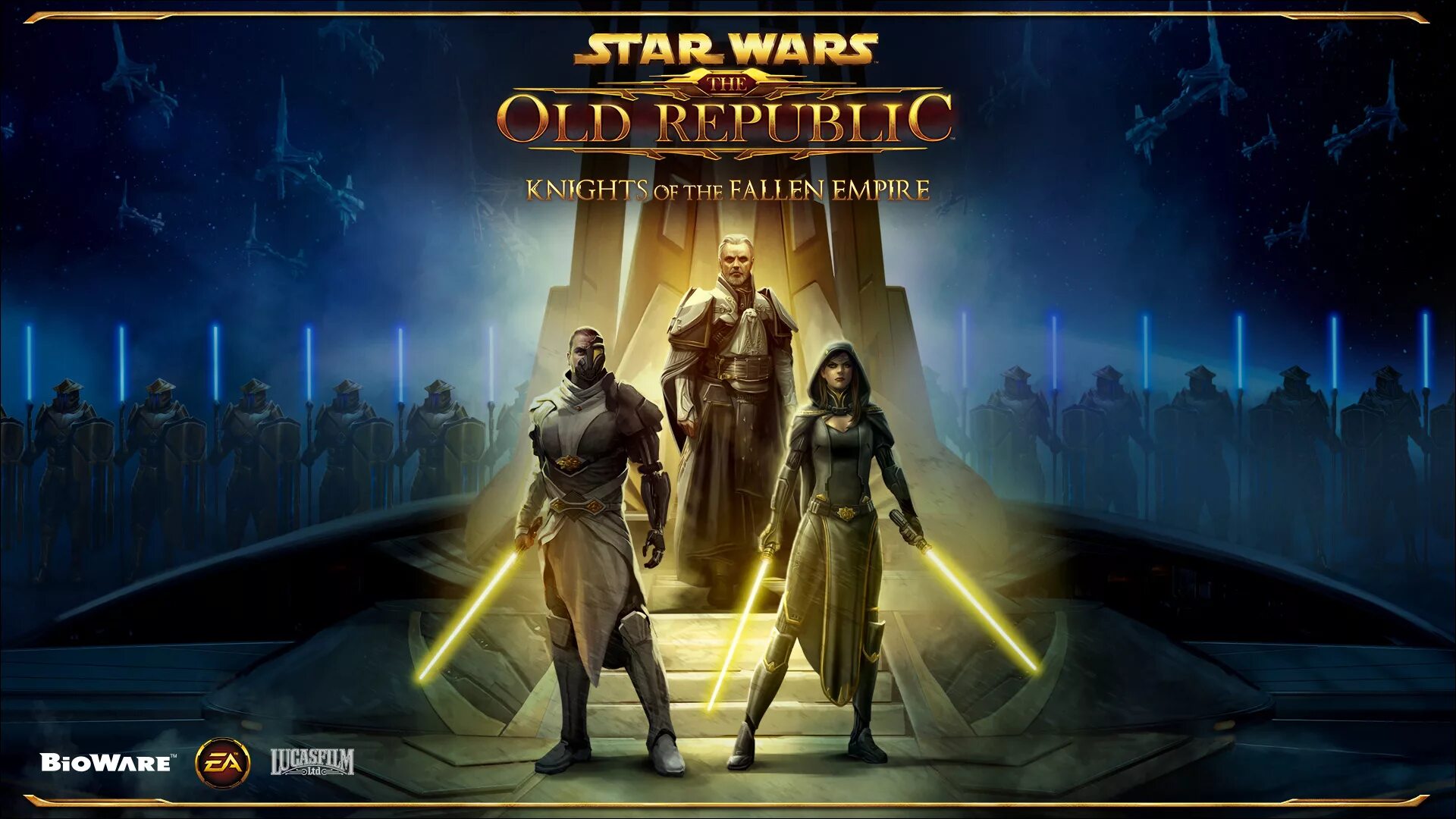 Звёздные войны игра Рыцари старой Республики. SW kotor 2 Постер. SWTOR Knights of the Fallen Empire. Star Wars the old Republic Империя.