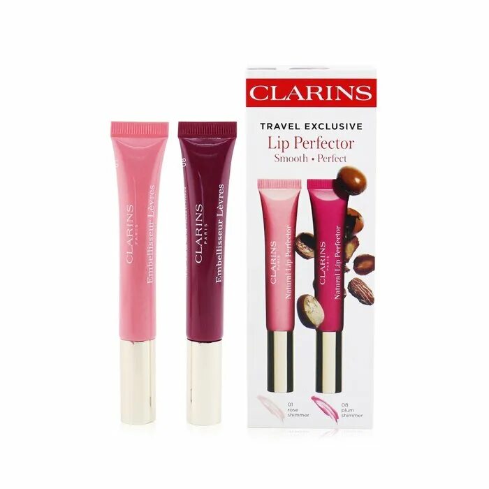 Clarins natural Lip Perfector блеск для губ 01 Rose Shimmer. Блеск Clarins natural Lip Perfector. Clarins natural Lip Perfector 01. Clarins natural Lip Perfector блеск для губ 05. Lip perfector 25 купить