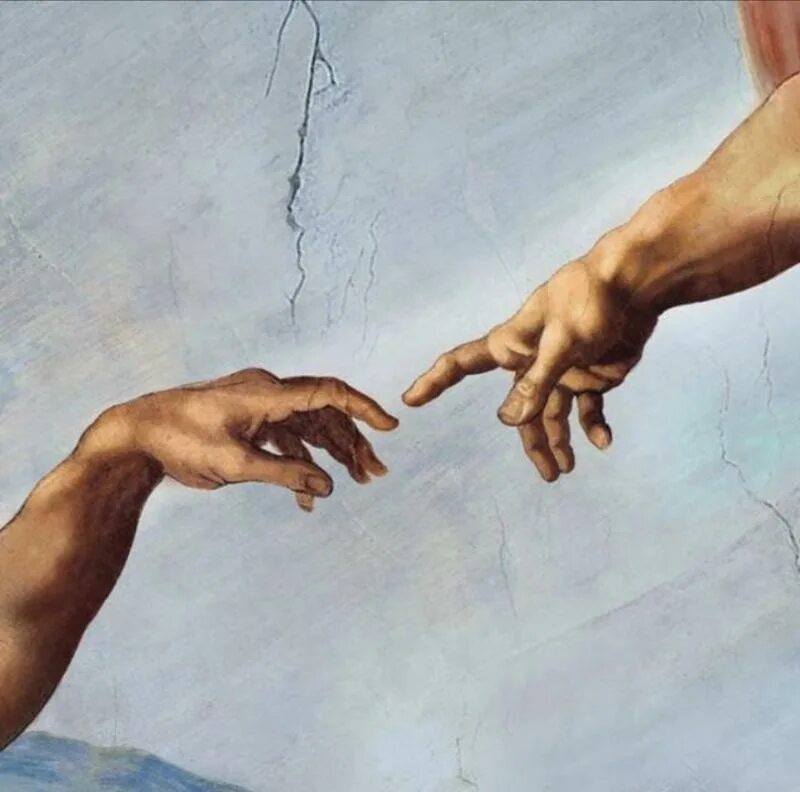 Человек соприкасается с искусством с самого рождения. Микеланджело Сотворение Адама. "Сотворение Адама" Микеланджело, 1511. Микеланджело руки Адама. Картина Микеланджело Сотворение Адама Эстетика.