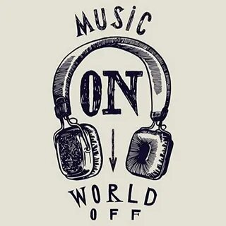 On off music