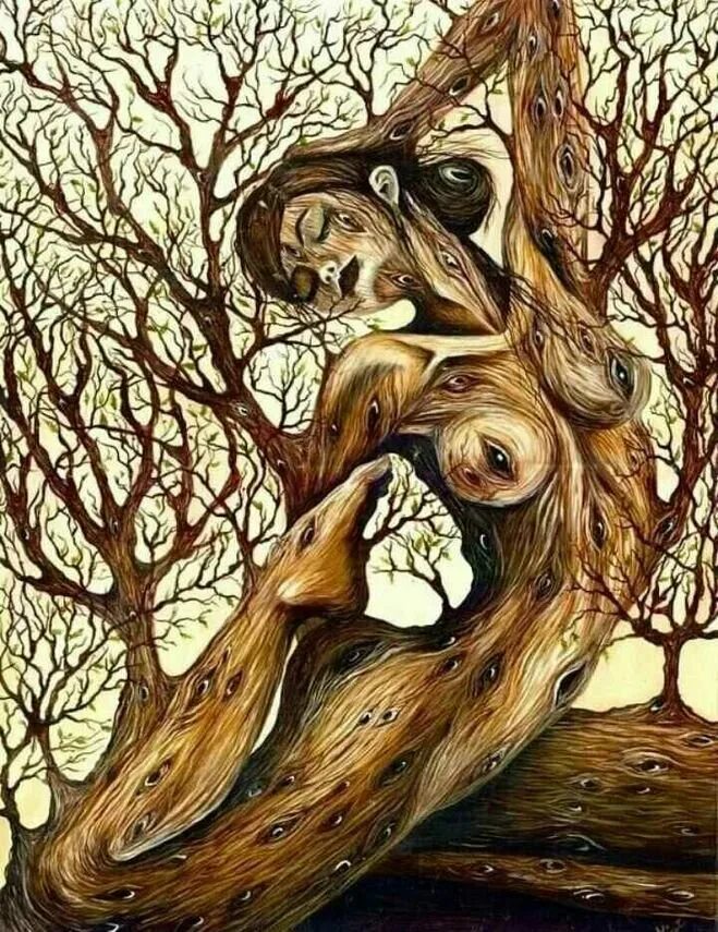 Человек в искусстве рисунок