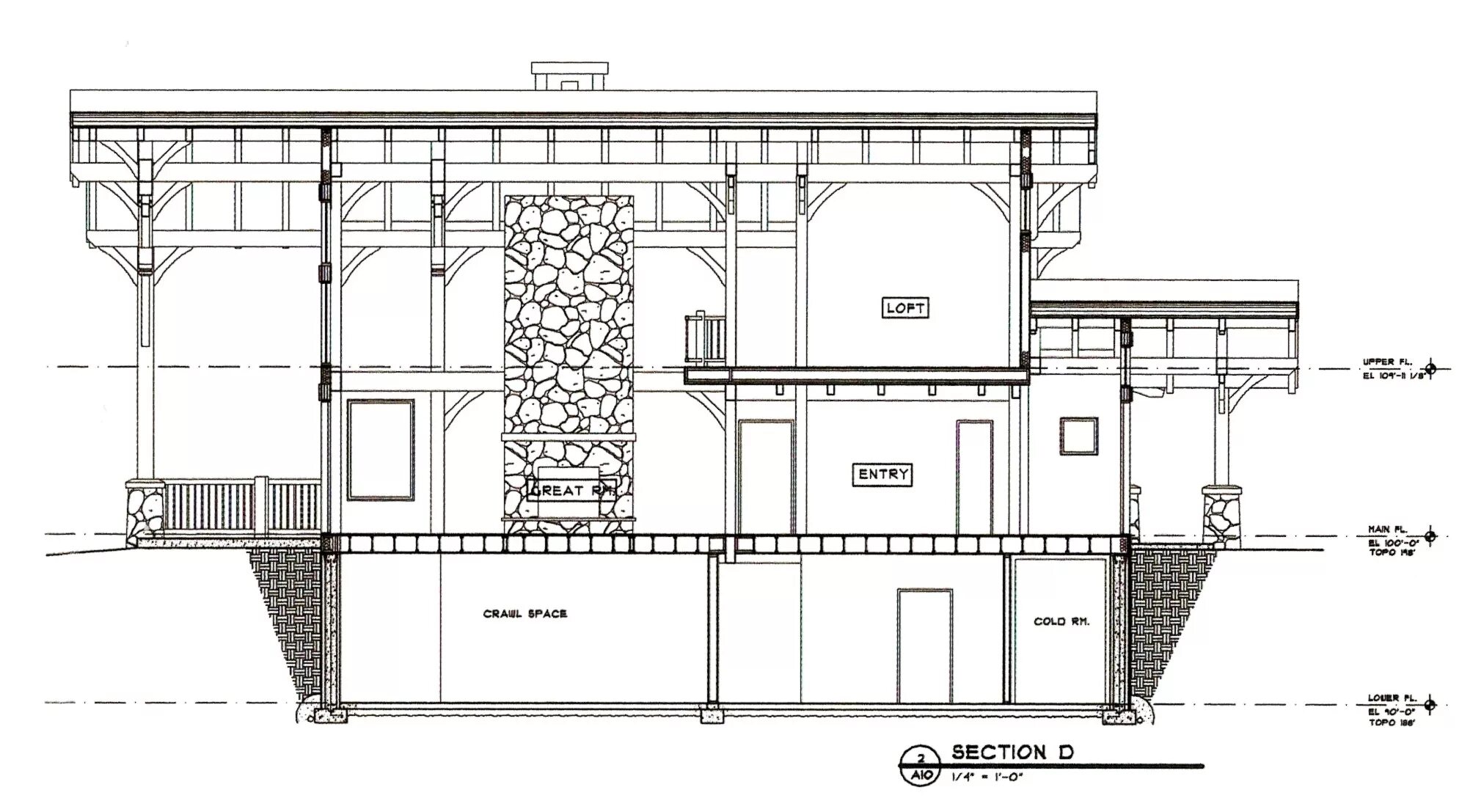 Section. Section drawing. Тeak Section. Чертеж Cross Section of Plastic Window. Schematic Design Section.