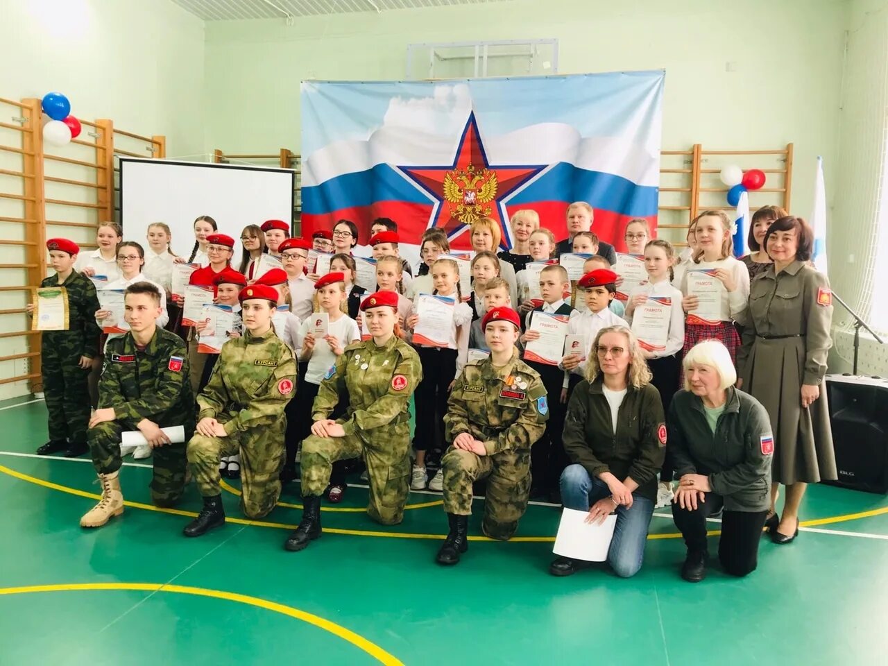 Соревнования "Лиги военно-патриотических клубов" прошли на площадке отделения ДО
