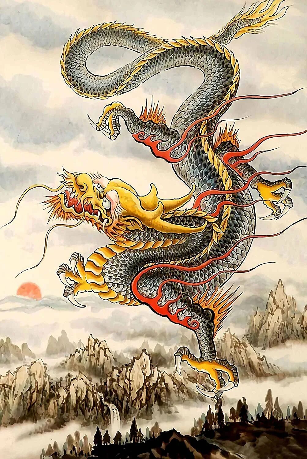 Дилун Земляной дракон. Шэньлун дракон мифология. Лун Ван дракон. Цин-лун - зеленый дракон. Asia dragon