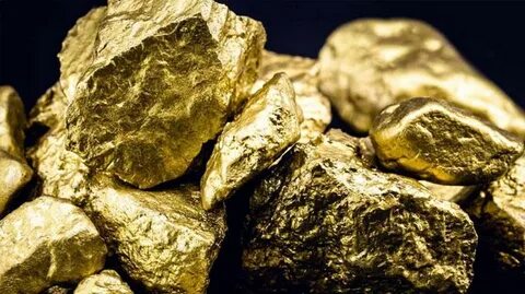 Raw gold