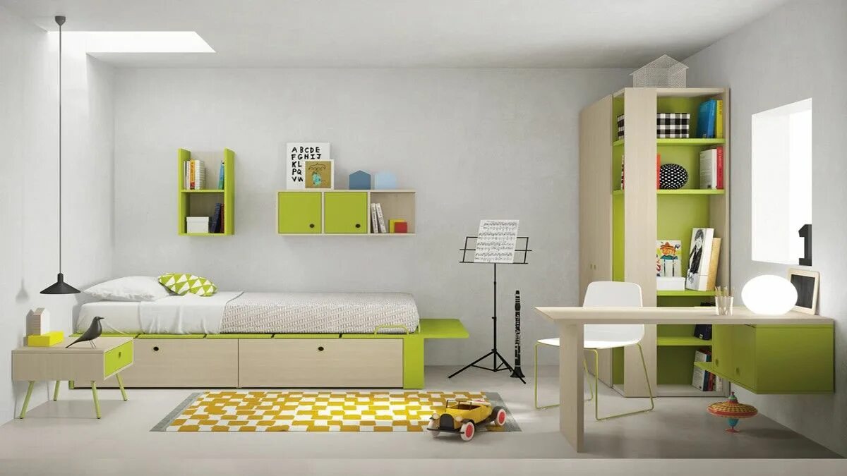 Детская мебель в скандинавском стиле. 1 kids room. Детская комната. Стеллаж в детскую комнату с телевизором. Крутые детские комнаты.