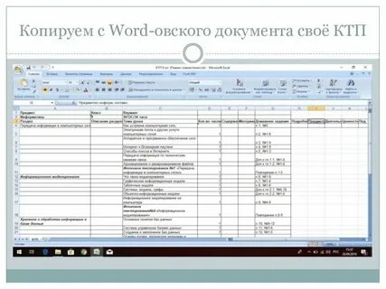 Даты в ктп программа