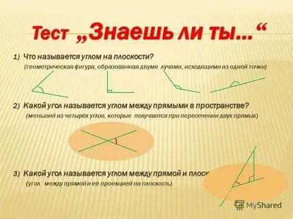 Фигура образованная двумя лучами исходящими