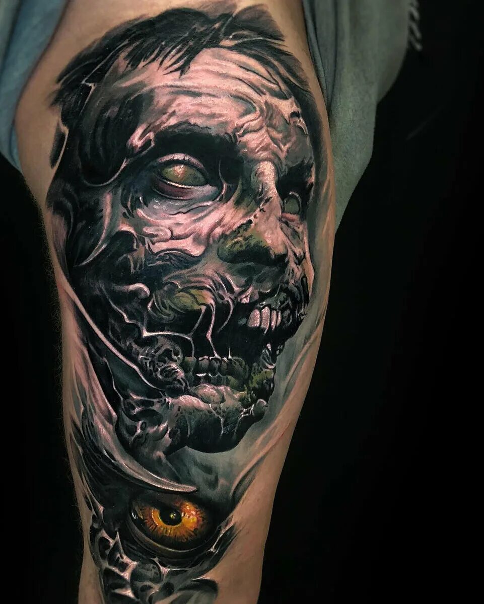 блэкворк реализм. черные тату. черные тату. жуткая татуировка. мрачные тату.