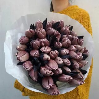 Тюльпаны из шоколада