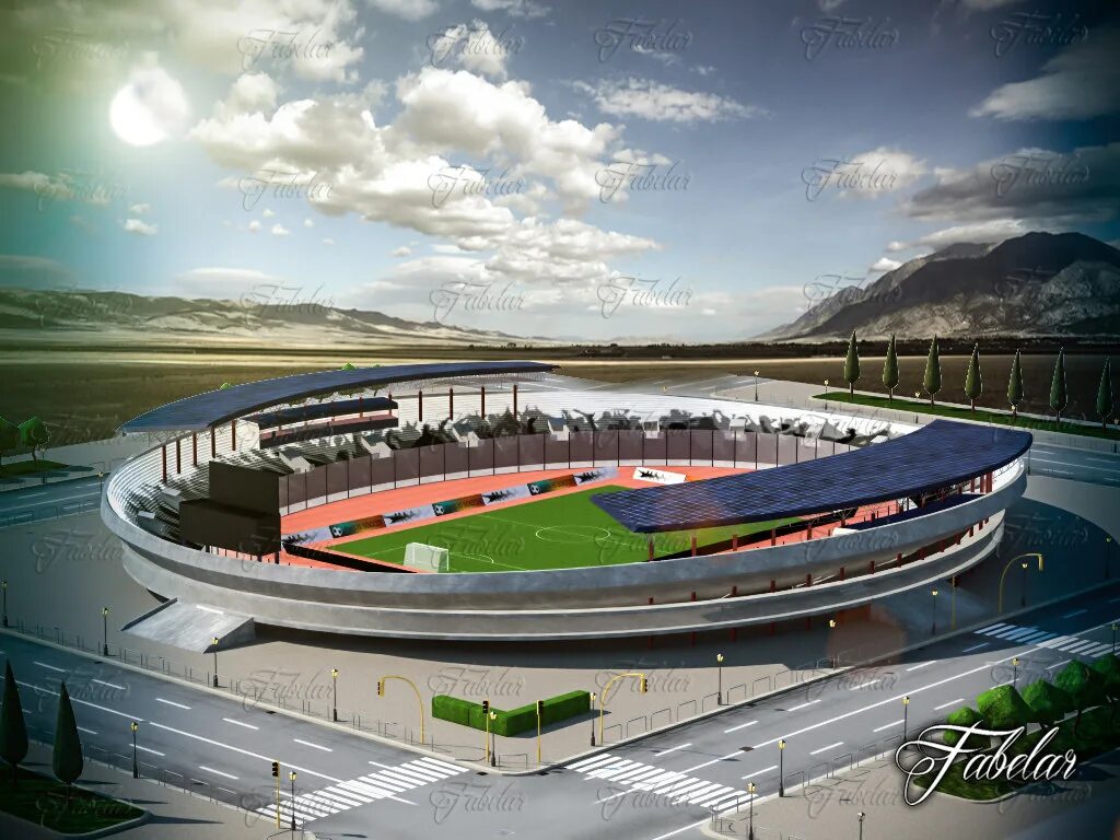 Стадион: ДС Бурабай. Стадион из двух слов. Стадионная 3д Донецк. Stadium 3d model.