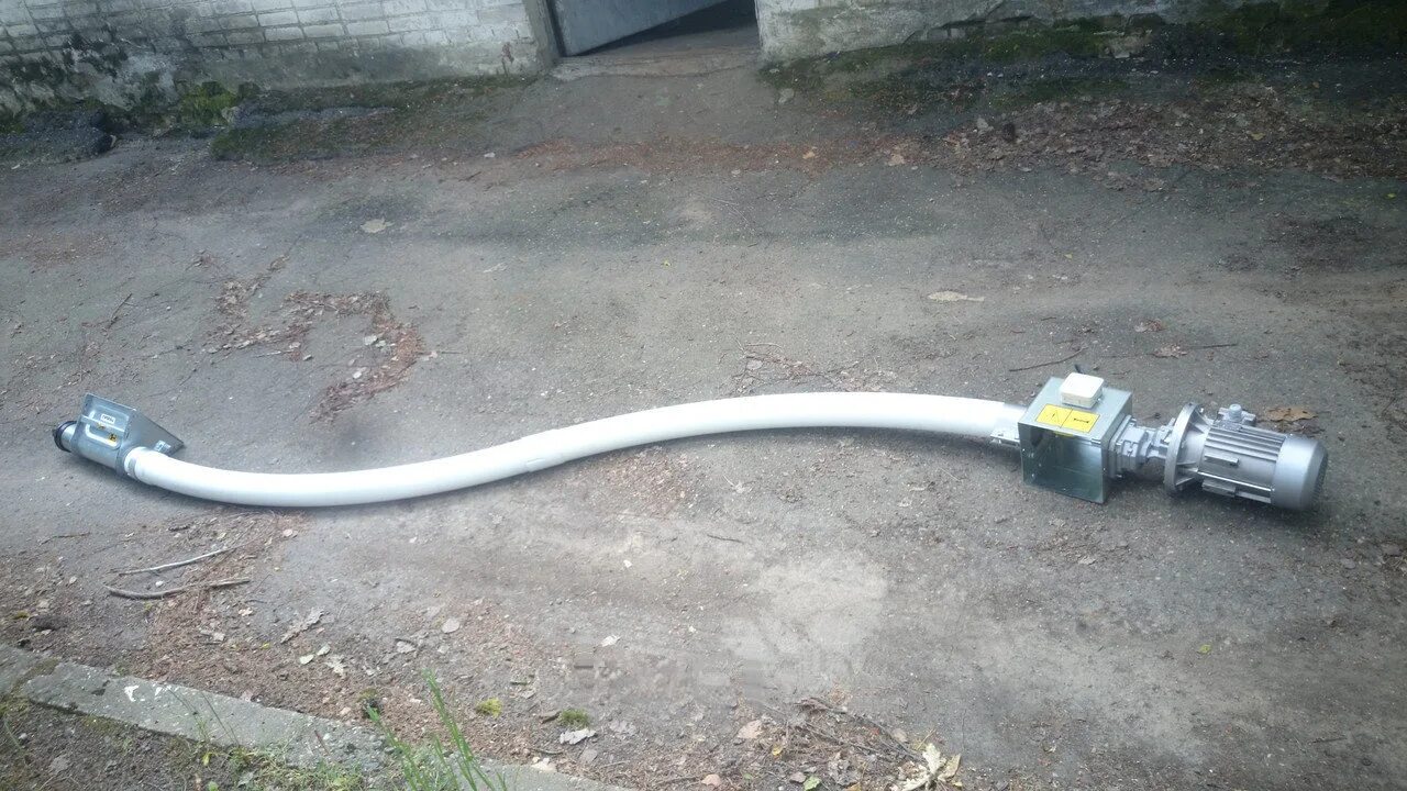 Гибкий шнековый транспортер. Гибкий транспортер sp 90. Система из гибкий шнековый транспортер. Безосевой шнек. 0022655.