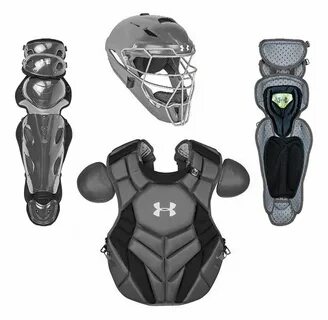 Under Armour Pro 4 NOCSAE Catcher's Equipment Gear Set Intermediate 12...