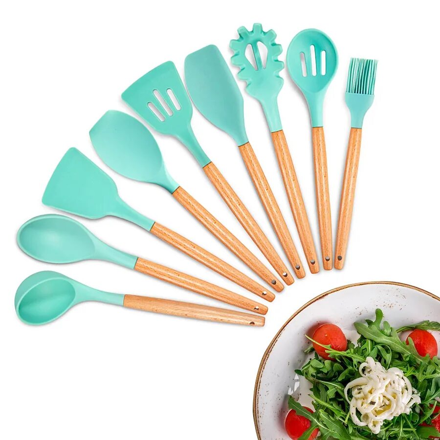 Силиконовый набор для кухни. Kitchen Utensils набор лопаток из 11 штук. Kamille посуда (Kitchen Utensils Set. Силиконовые кухонные принадлежности. Набор кухонных принадлежностей силиконовый.