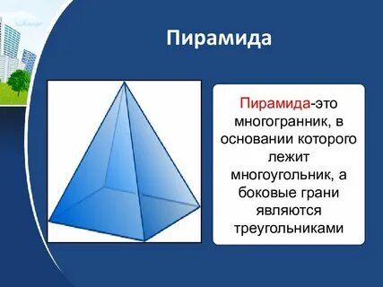 Вид грани многогранника