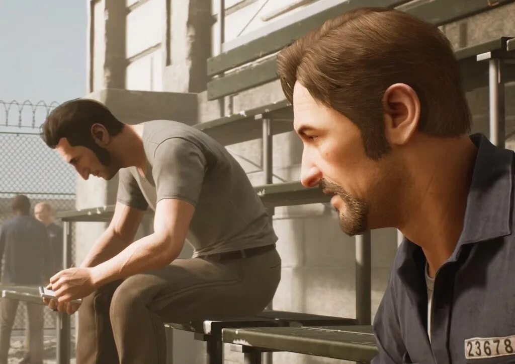 Best way out is. Побег из тюрьмы a way out. Вэй аут игра. Кооперативная игра про побег из тюрьмы. A way out актеры игры Винсент.