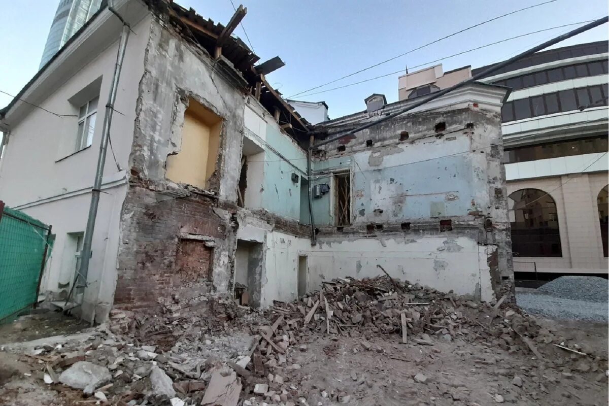 Снос усадьбы