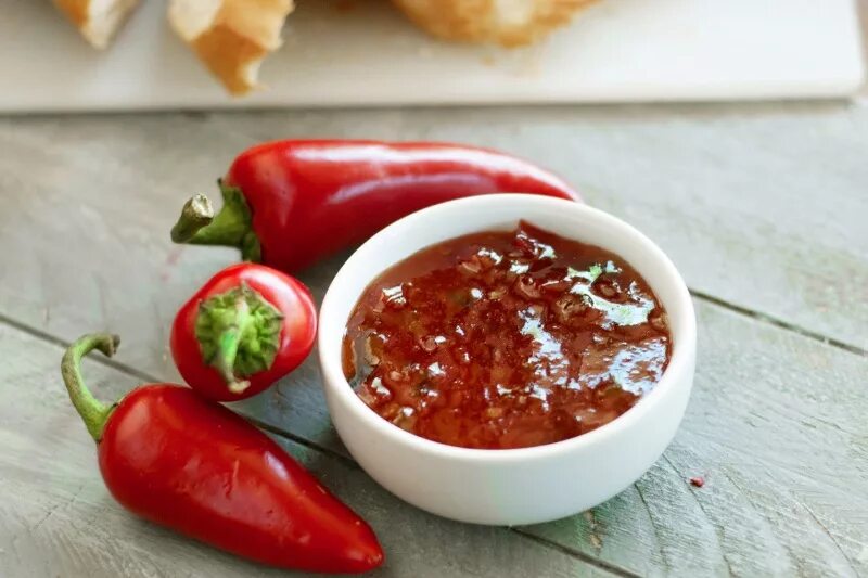 Have you heard of firey-hot harissa sauce? It's a common condiment that people u