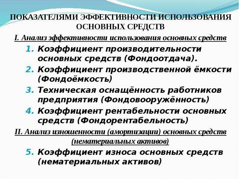 Анализ эффективности использования активов. Эффективность использования активов предприятия. Показатели оценки эффективности использования внеоборотных активов. Эффективность использования внеоборотных активов предприятия. Эффективность использования активов показатели