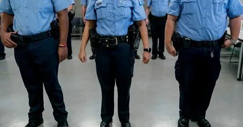 A police officer wear a uniform